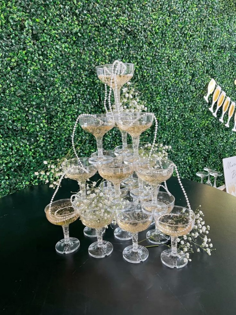 20-60 шт. акриловые очки для ш – обзор и цена Champagne Tower Set