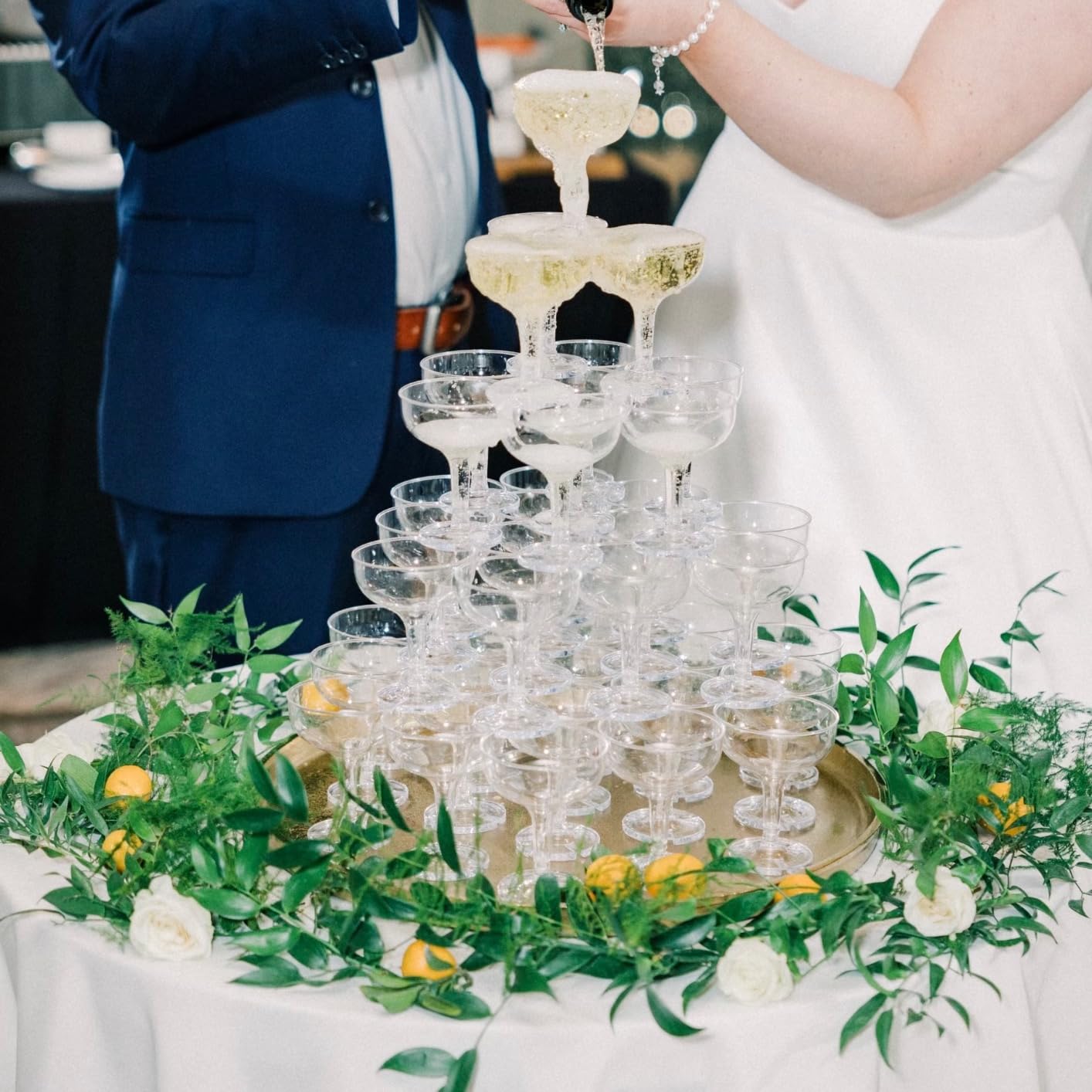 20/40/60 шт. Свадебные бокалы  – обзор и цена Champagne Tower Set