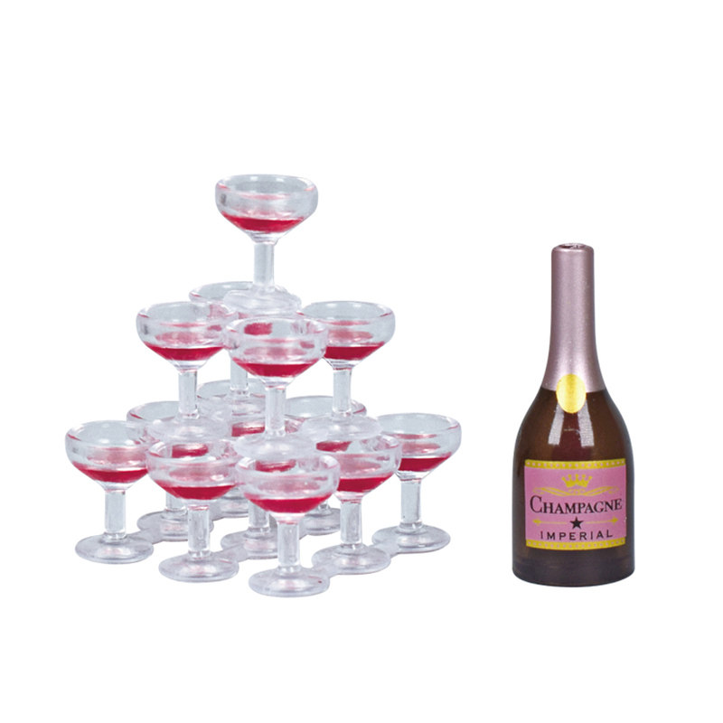 Миниатюрная декоративная модел – обзор и цена Champagne Tower Set