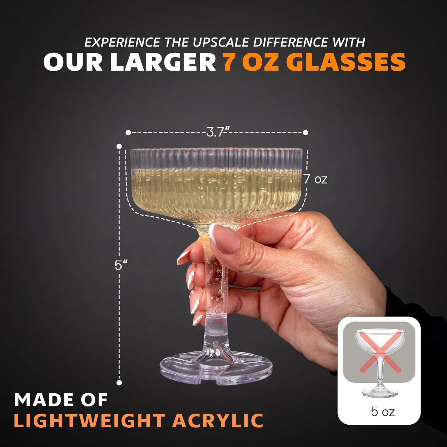 20-60 шт. акриловых бокалов дл – обзор и цена Champagne Tower Set